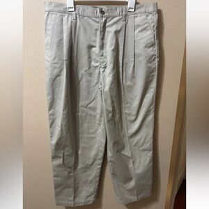 Basic Editions Men Khakis Tapered Pants Beige Size 40 x 30